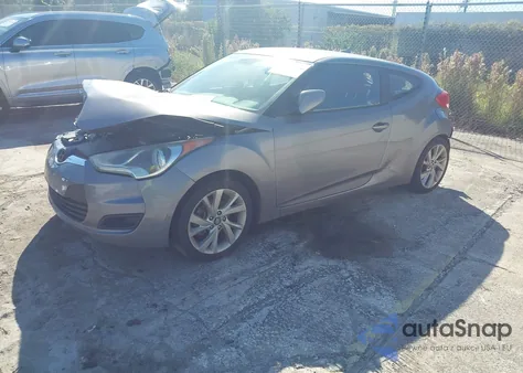 2016 Hyundai Veloster from USA, damaged, VIN KMHTC6AD8GU256295